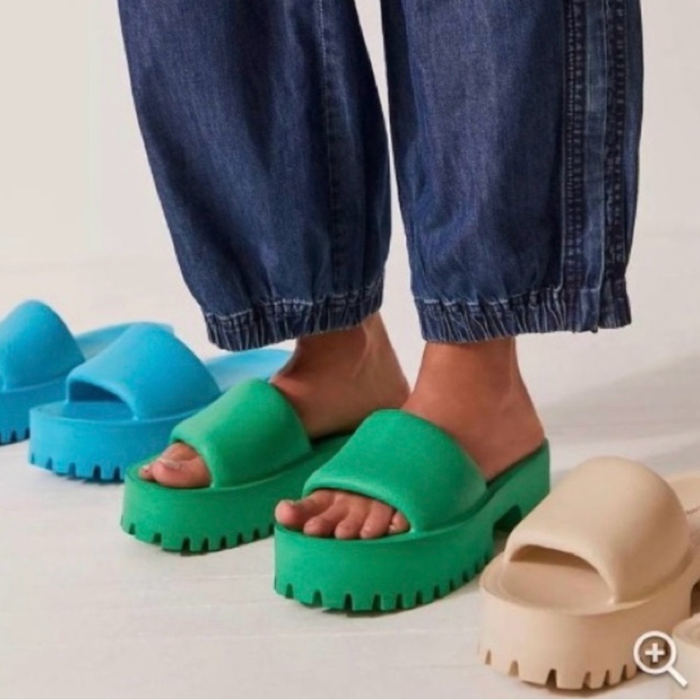 Jeffrey Campbell Bae Platform Slide Sandal